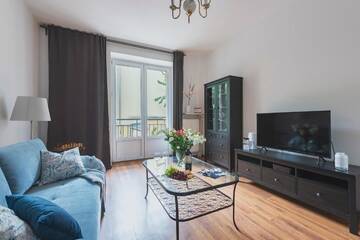 Фото номера Апартаменты с душем Апартаменты P&amp;O Sandomierska 14 Apartments г. Варшава 52