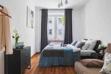 Фото номера Апартаменты с душем Апартаменты P&amp;O Sandomierska 14 Apartments г. Варшава 26