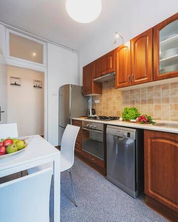 Фото номера Апартаменты с душем Апартаменты P&amp;O Sandomierska 14 Apartments г. Варшава 29