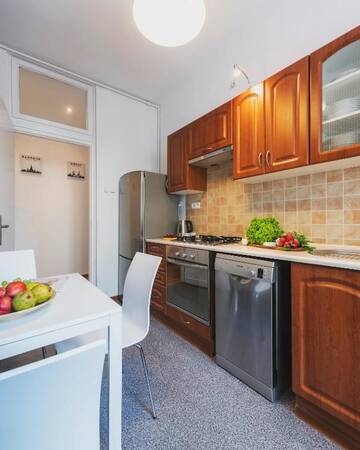 Фото номера Апартаменты с душем Апартаменты P&amp;O Sandomierska 14 Apartments г. Варшава 62