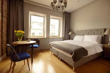 Фото номера Улучшенный номер-студио Апартаменты SleepWell Apartments Ordynacka г. Варшава 5