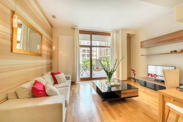 Фото номера Улучшенные апартаменты с 1 спальней - Улица 10с Sarmacka Апартаменты Wilanow Luxury Serviced Apartments г. Варшава 7