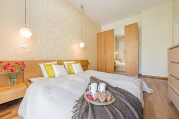 Фото номера Улучшенные апартаменты с 1 спальней - Улица 10с Sarmacka Апартаменты Wilanow Luxury Serviced Apartments г. Варшава 6