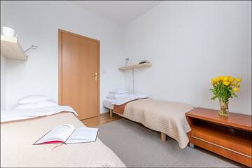 Фото номера Апартаменты с 2 спальнями – 140 Marszalkowska Апартаменты P&amp;O Apartments Zgoda г. Варшава 11