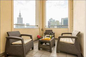 Фото номера Апартаменты с 2 спальнями – 140 Marszalkowska Апартаменты P&amp;O Apartments Zgoda г. Варшава 2