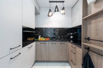 Фото номера Апартаменты с 1 спальней Апартаменты P&amp;O Apartments Zgoda г. Варшава 9