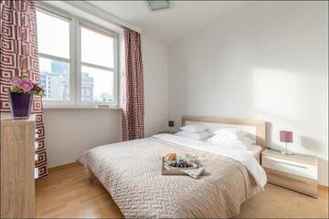 Фото номера Апартаменты с 2 спальнями – 140 Marszalkowska Апартаменты P&amp;O Apartments Zgoda г. Варшава 7