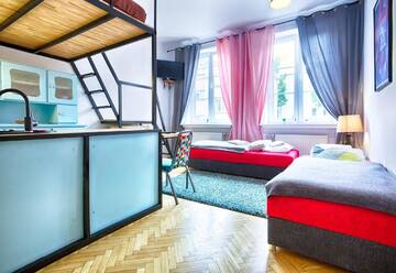 Фото номера Номер-студио Апартаменты Old Town Kanonia Apartments г. Варшава 6