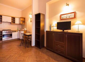 Фото номера Номер-студио Апартаменты Old Town Kanonia Apartments г. Варшава 9