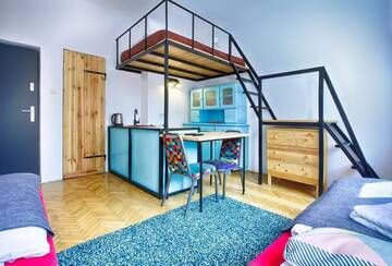 Фото номера Номер-студио Апартаменты Old Town Kanonia Apartments г. Варшава 24