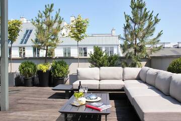 Фото номера Апартаменты в пентхаусе Отель H15 Boutique Hotel г. Варшава 4