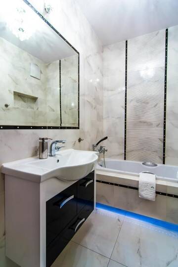 Фото номера Улучшенные апартаменты с 2 спальнями Апарт-отели EXCLUSIVE Aparthotel г. Варшава 12
