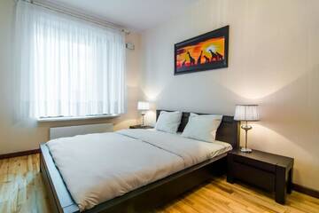 Фото номера Улучшенные апартаменты с 2 спальнями Апарт-отели EXCLUSIVE Aparthotel г. Варшава 13