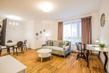 Фото номера Улучшенные апартаменты с 1 спальней Апарт-отели EXCLUSIVE Aparthotel г. Варшава 15