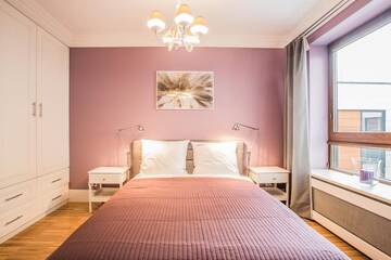 Фото номера Улучшенные апартаменты с 1 спальней Апарт-отели EXCLUSIVE Aparthotel г. Варшава 13