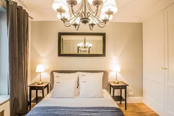 Фото номера Улучшенные апартаменты с 1 спальней Апарт-отели EXCLUSIVE Aparthotel г. Варшава 17