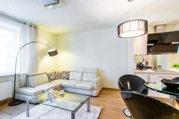 Фото номера Улучшенные апартаменты с 1 спальней Апарт-отели EXCLUSIVE Aparthotel г. Варшава 23