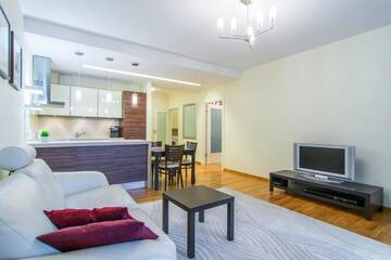 Фото номера Улучшенные апартаменты с 1 спальней Апарт-отели EXCLUSIVE Aparthotel г. Варшава 26