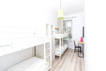 Фото номера Кровать в общем 4-местном номере для мужчин и женщин Хостелы Chillout Hostel г. Варшава 2