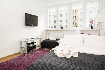 Фото номера Номер-студио (для 3 взрослых) Апартаменты Hosapartments City Center г. Варшава 3