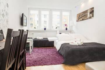 Фото номера Номер-студио (для 3 взрослых) Апартаменты Hosapartments City Center г. Варшава 2