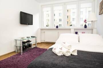 Фото номера Номер-студио (для 3 взрослых) Апартаменты Hosapartments City Center г. Варшава 6