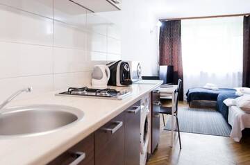 Фото номера Номер-студио (для 3 взрослых) Апартаменты Hosapartments City Center г. Варшава 13