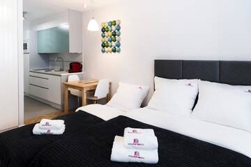 Фото номера Номер-студио Эконом (3 взрослых) Апартаменты Hosapartments City Center г. Варшава 2