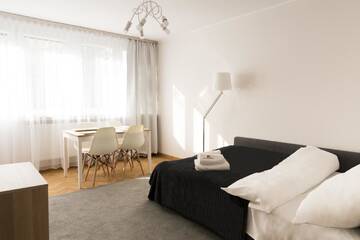 Фото номера Апартаменты с 1 спальней Апартаменты Hosapartments City Center г. Варшава 2