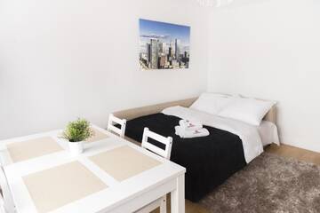 Фото номера Апартаменты с балконом Апартаменты Hosapartments City Center г. Варшава 7