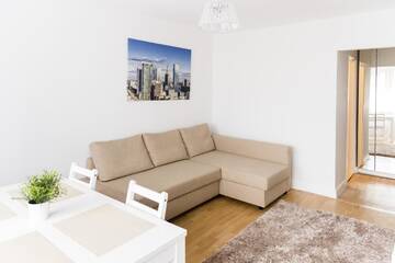Фото номера Апартаменты с балконом Апартаменты Hosapartments City Center г. Варшава 9
