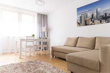 Фото номера Апартаменты с балконом Апартаменты Hosapartments City Center г. Варшава 5