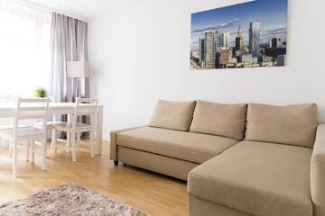 Фото номера Апартаменты с балконом Апартаменты Hosapartments City Center г. Варшава 11