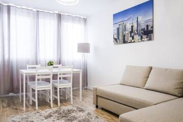 Фото номера Апартаменты с 1 спальней и балконом — 16 этаж Апартаменты Hosapartments City Center г. Варшава 3