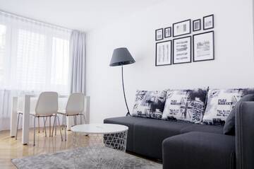 Фото номера Апартаменты с 1 спальней и балконом Апартаменты Hosapartments City Center г. Варшава 4