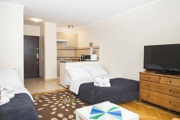 Фото номера Номер-студио (4 взрослых) Апартаменты Hosapartments City Center г. Варшава 2