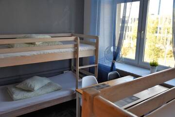 Фото номера Cемейный номер с собственной ванной комнатой Хостелы Hostel Coco г. Варшава 5