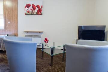 Фото номера Апартаменты с 1 односпальной кроватью Апарт-отели Warsaw Apartments - Apartamenty Sadyba г. Варшава 11
