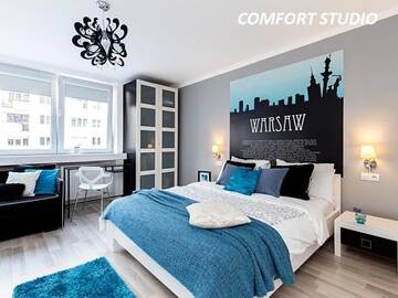 Фото номера Номер-студио &quot;Комфорт&quot; Апартаменты Warsawrent Apartamenty Centralna г. Варшава 3