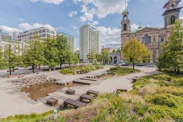 Фото номера Апартаменты-студио Апартаменты 2 metro lines Warsaw Center г. Варшава 18