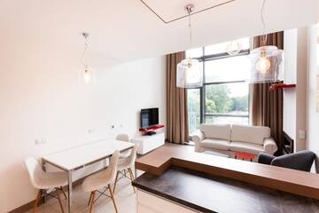 Фото номера Апартаменты - Двухуровневые Апартаменты Qbik Loft Aparts г. Варшава 25