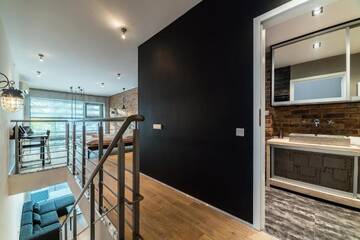 Фото номера Апартаменты - Двухуровневые Апартаменты Qbik Loft Aparts г. Варшава 20