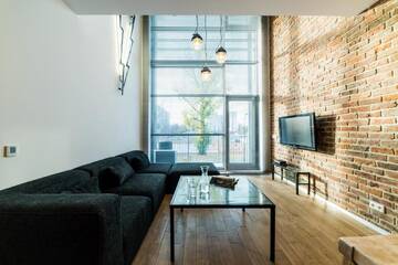 Фото номера Апартаменты - Двухуровневые Апартаменты Qbik Loft Aparts г. Варшава 10