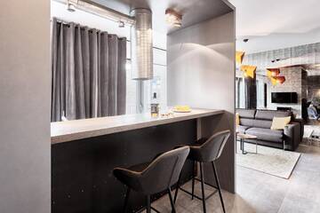 Фото номера Роскошный номер-студио Апартаменты Qbik Loft Aparts г. Варшава 3