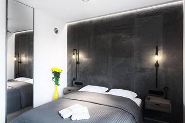 Фото номера Роскошный номер-студио Апартаменты Qbik Loft Aparts г. Варшава 4