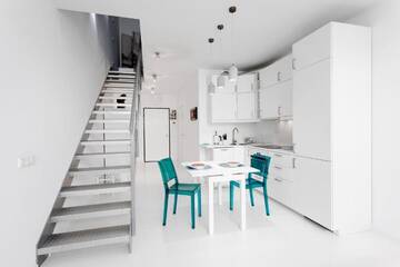 Фото номера Апартаменты - Двухуровневые Апартаменты Qbik Loft Aparts г. Варшава 53