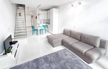Фото номера Апартаменты - Двухуровневые Апартаменты Qbik Loft Aparts г. Варшава 50