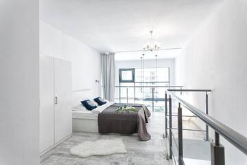 Фото номера Апартаменты - Двухуровневые Апартаменты Qbik Loft Aparts г. Варшава 56