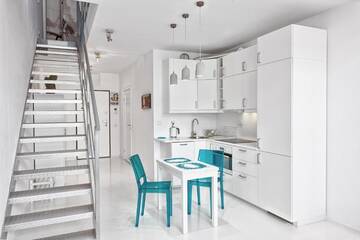Фото номера Апартаменты - Двухуровневые Апартаменты Qbik Loft Aparts г. Варшава 54