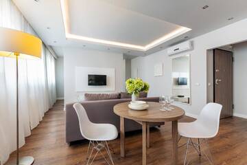 Фото номера Апартаменты с 1 спальней Апартаменты Corporate Accommodation P&amp;O Serviced Apartments г. Варшава 2